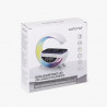 DESPERTADOR CON CARGA INALAMBRICA Y LUZ LED