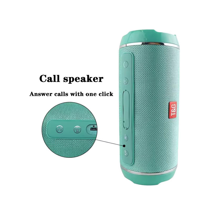 EONKO-Altavoz Bluetooth TG116 con TF, USB, FM, AUX, manos libres, TG-116