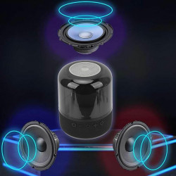 Night Light BT Speaker, Portable Wireless Stereo Speaker 2.1