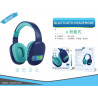 AURICULAR CON BLUETOOTH AZUL BSK-4088