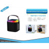 COLORED BLUETOOTH SPEAKER NEGRO BSK-2027