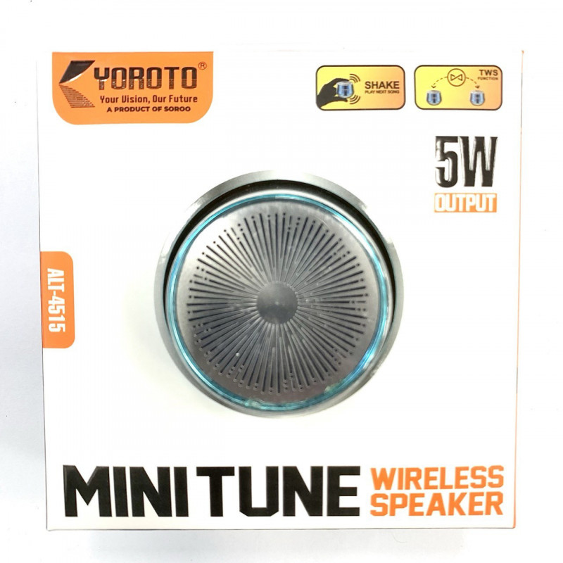 YOROTO Mini Tune Wireless Speakep 5w output ALT-4515