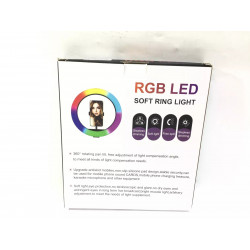 RGB LED SOFT RING LIGHT CL-260RGB