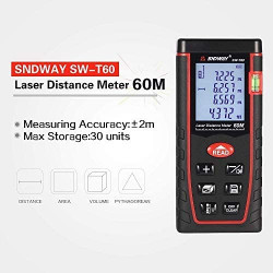 SNDWAY Medidor de distancia láser SW-T60 Telémetro