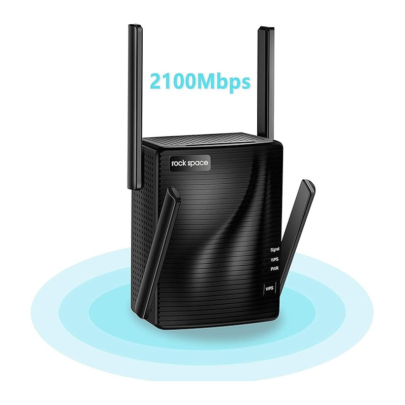 rockspace WiFi Extender - 2100Mbps WiFi Booster Range Extender