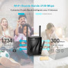 rockspace WiFi Extender - 2100Mbps WiFi Booster Range Extender