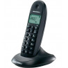 Motorola C1001LB+ NEGRO teléfono inalámbrico con manos libres integrado