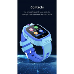 Tech Infinite Y36 Kids Smartwatch 4G SIM Videollamada Chat Cámara WIFI Ubicación Mensaje SOS