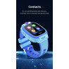 Tech Infinite Y36 Kids Smartwatch 4G SIM Videollamada Chat Cámara WIFI Ubicación Mensaje SOS