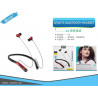 AURICULAR BLUETOOTH ROJO BSK-4095