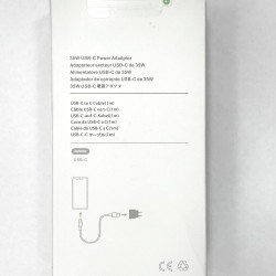 35W USB-C Power Adapter USB-C to C cable