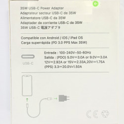 USB-C 35W POWER ADAPTER NAP351