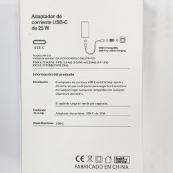 25W PD  Adapter USB-C A3577