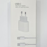 USB-C 20W Power Adapter USB-C to Lightning Cable