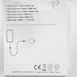 Lightning TO USB Cable （1m）