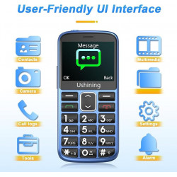 Uleway Teléfono Móvil G180
