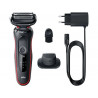 Afeitadora - Braun Series 5 51-R1200s, 3 Cuchillas, Afeitadora eléctrica para barba