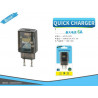 CARGADOR DE CASA QC4.0 BSK-1050 NEGRO