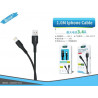 CABLE DE TYPE-C 1.0M 3.4A NEGRO BSK-3107C