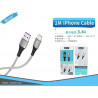 CABLE DE IPHONE 1.0M 3.4A BSK-3101IP