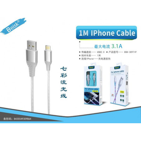 CABLE LUZ DE IPHONE BSK-3097IP