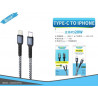 CABLE TYPE-C TO IPHONE BSK-3100