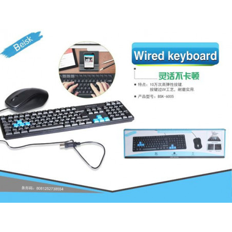 KEYBOARD AND MOUSE BSK-6005