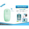 WIRELESS MOUSE BSK-6013 VERDE