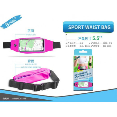 BOLSILLO DEPORTIVO BSK-8005 ROSA
