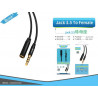 CABLE AUDIO 3.5M BSK-3054 NEGRO