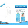 CABLE AUX AUDIO 1M BSK-4071