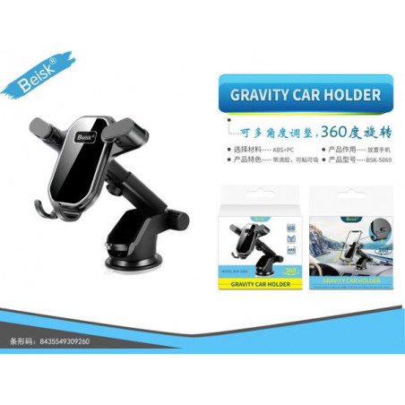 SOPORTE DE COCHE BSK-5069 NEGRO