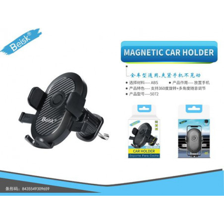 SOPORTE DE COCHE BSK-5072 NEGRO