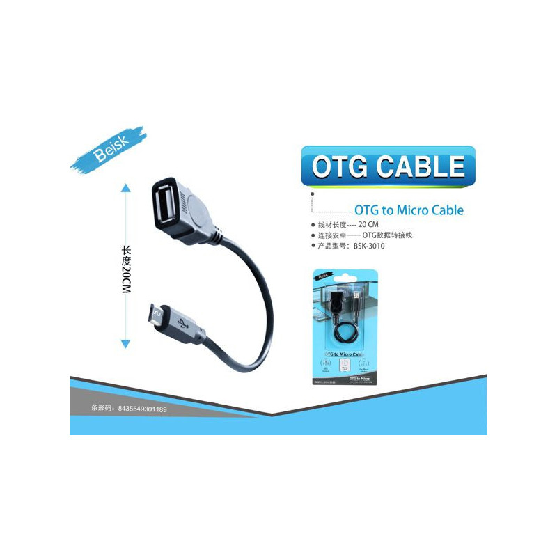 OTG MICRO CABLE BSK-3010