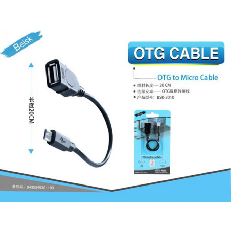 OTG MICRO CABLE BSK-3010