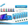 METEL ADAPTER MIRCRO A TYPE-C BSK-B012
