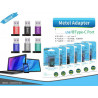 METEL ADAPTER USB A TYPE-C BSK-B013