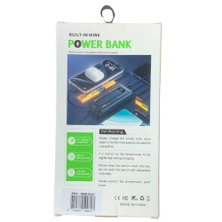 POWER BANK 20000MAH CON 3 CABLES