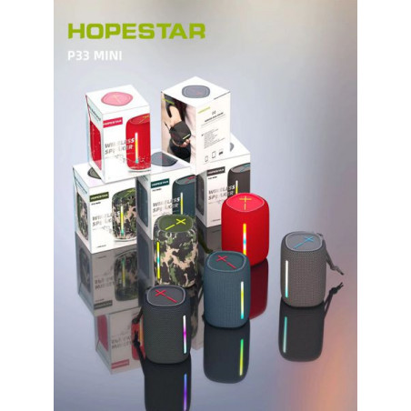 ALTAVOZ HOPESTAR CON LUZ P33 MINI