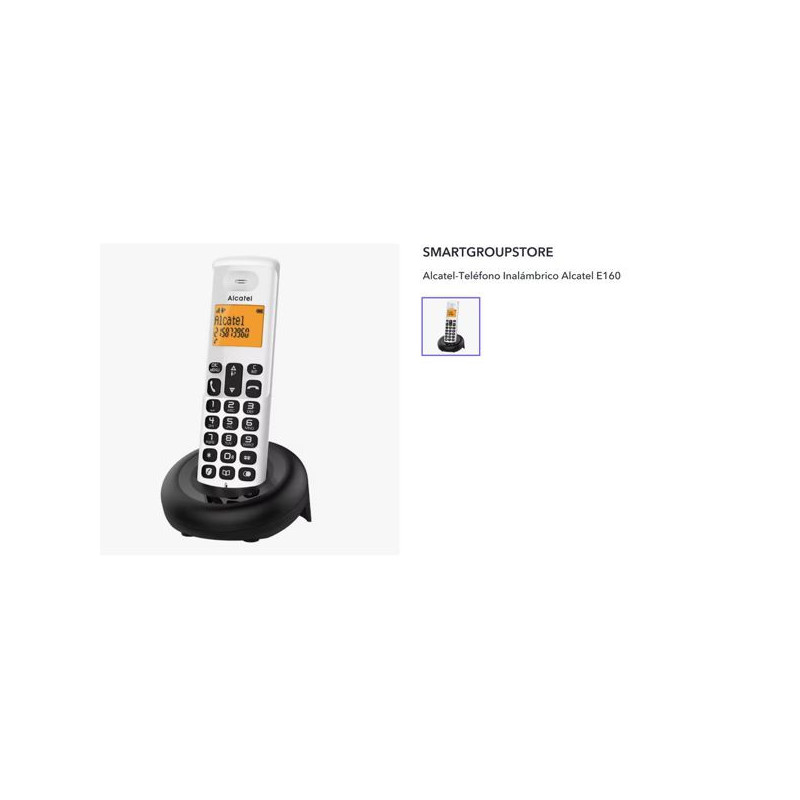 Alcatel-Teléfono Inalámbrico Alcatel E160