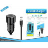 CARGADOR 2USB 3.4A BSK-7007IP