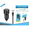 CARGADOR 2USB 3.4A BSK-7007C