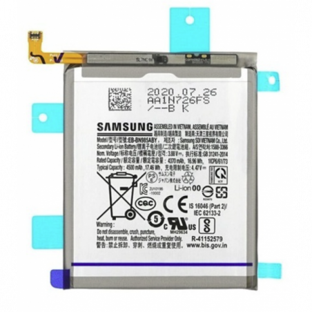 Bateria EB-BN980ABY Original  Para Samsung Galaxy Note 20 / N980F De 4300mAh( desmontaje grado A)