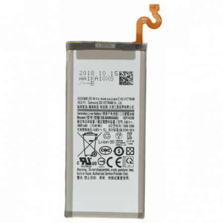 Bateria Litio EB-BN965ABU Para Samsung Galaxy Note 9 / N960 De 4000 MAh DE DESMONTAJE GRADO A