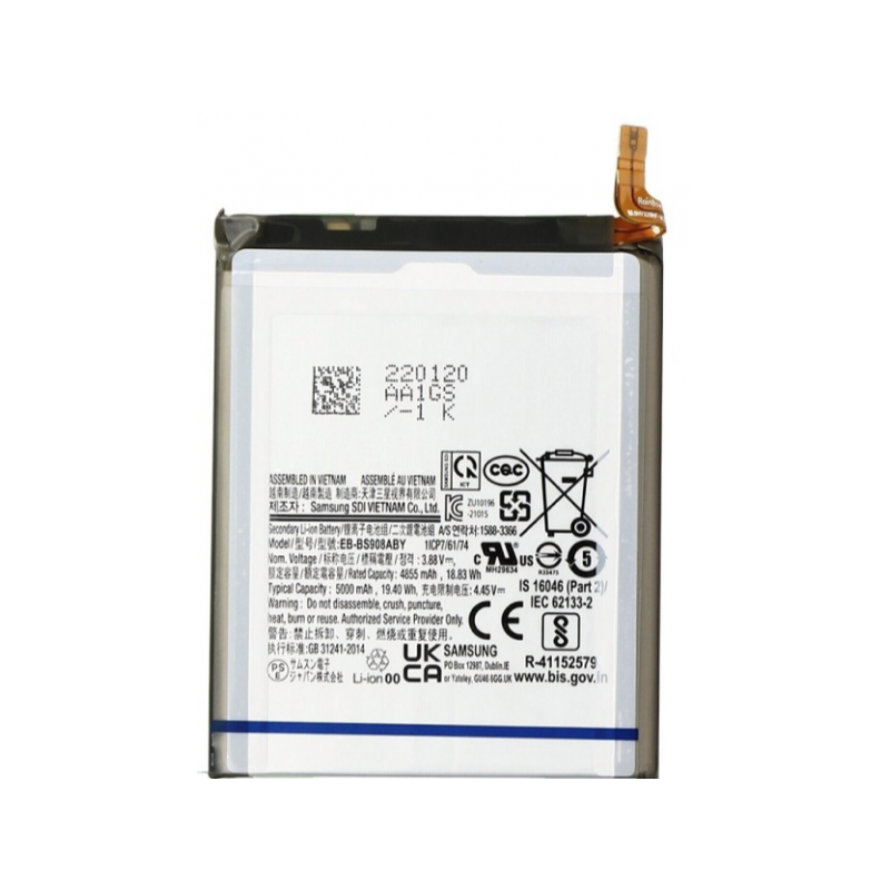 Bateria Litio para Samsung S22 Ultra / S908 ORIGINAL De desmontaje Grado A