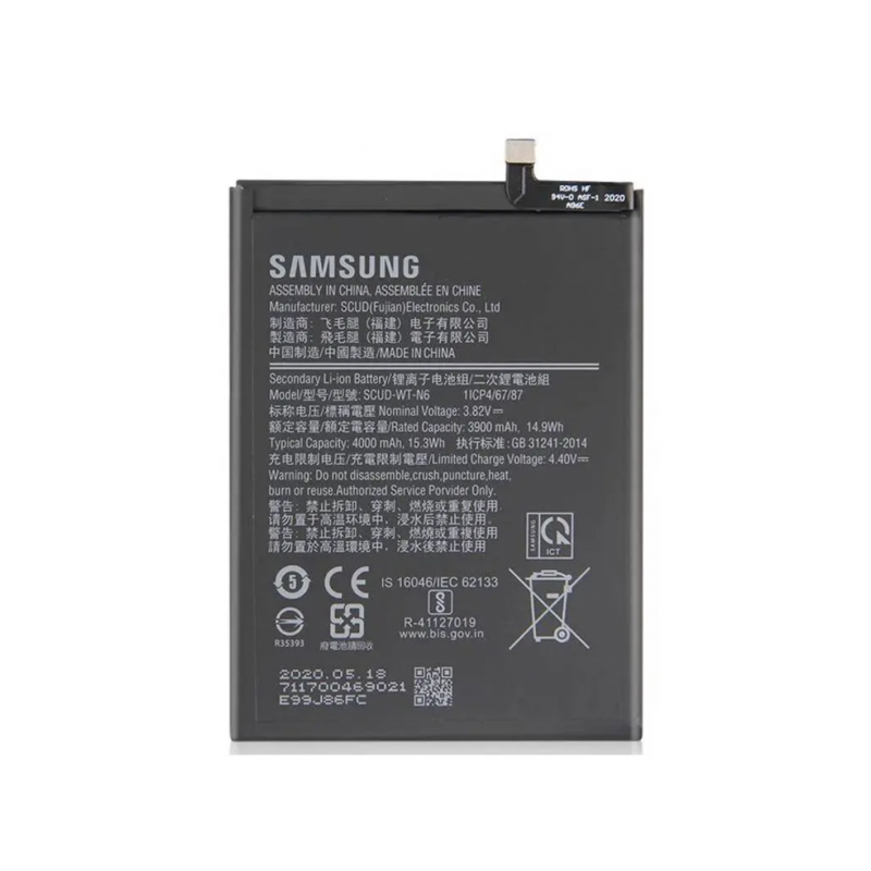 Bateria original SCUD-WT-N6 Para Samsung Galaxy A10S / A20S de 4000mAh desmontaje grado a