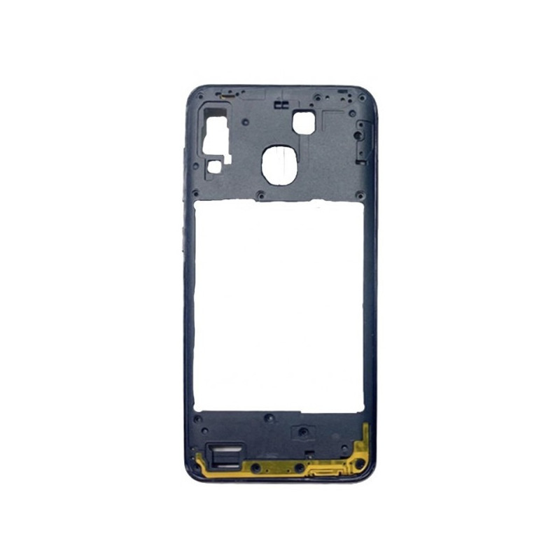 Carcasa del teléfono, Marco medio, cubierta del chasis central para Samsung A20 A205