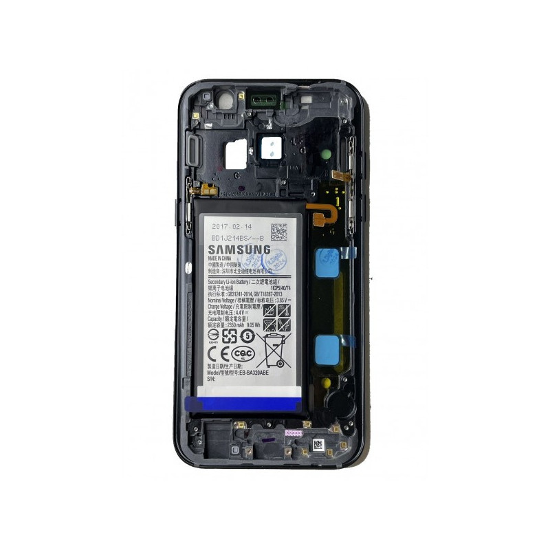 Chasis/ Marco Intermedio De Pantalla Y Bateria Original Para Samsung A320 / A3 2017