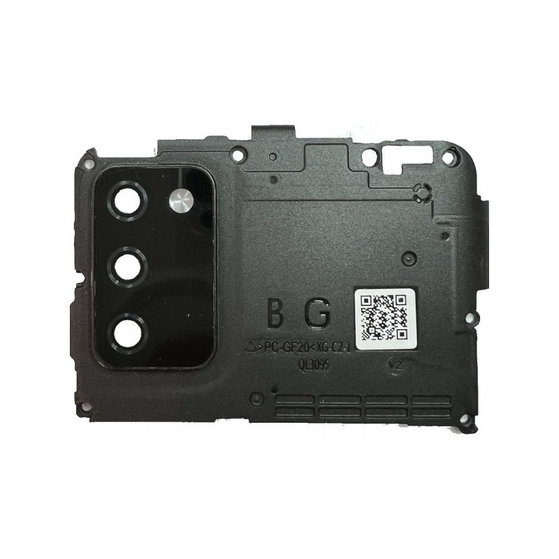 Cubierta protectora de placa base con lente para Samsung galaxy A02S