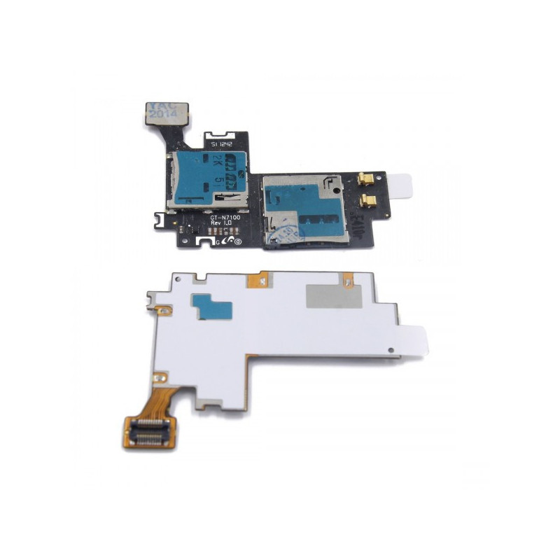flex lector sim+lector tarjeta sd Samsung Galaxy Note 2 / N7100